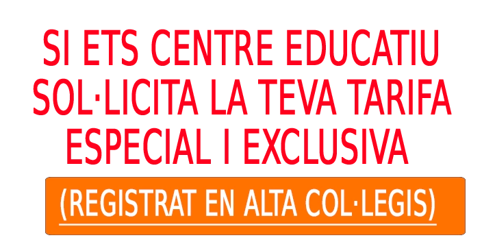 ¡..Contacta'ns AQUÍ i aconsegueix millors preus en la teva compra..! 5% de descompte directe a la cistella Obtindràs regals, promocions setmanals i ofertes especials
