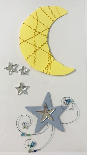 Adhesivo decorativo La Luna y Las Estrellas ¡¡ÚLTIMAS EXISTENCIAS!!