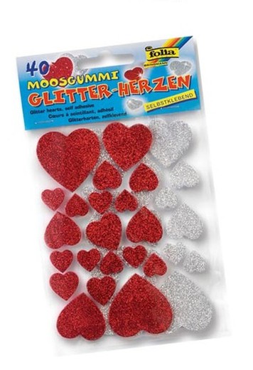 Adhesivos glitter, Corazón ¡¡ÚLTIMAS EXISTENCIAS!!