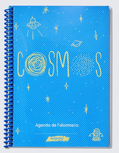 Agenda Cosmos ADDITIO Relación Familia–Escuela espiral (CATALAN)