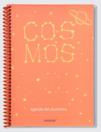 Agenda Cosmos ADDITIO Relación Familia–Escuela espiral (CASTELLANO)