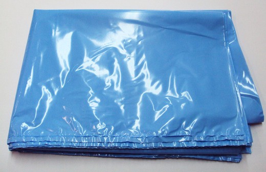 Bossa plàstic 50*60, Blau clar