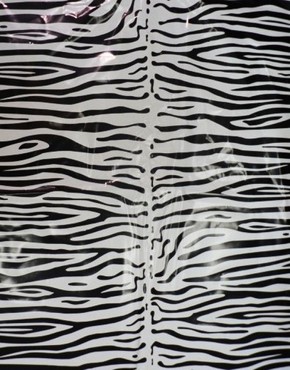 Bossa plàstic 55*69, Pell de zebra