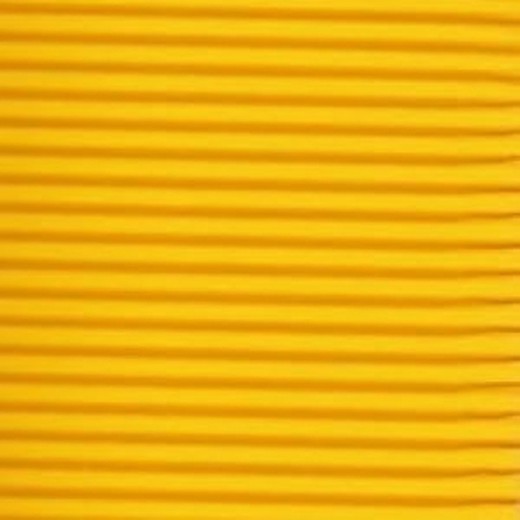 Cartulina ondulada 50*70, amarillo
