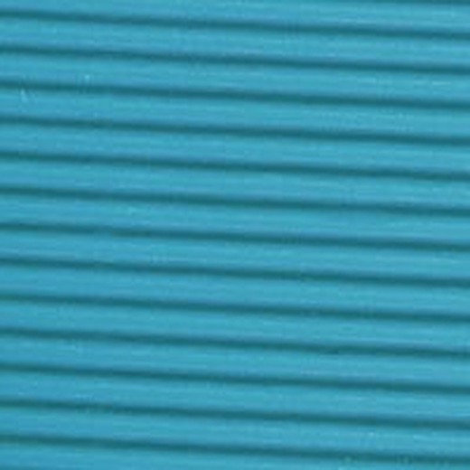 Cartulina ondulada 50*70, azul claro