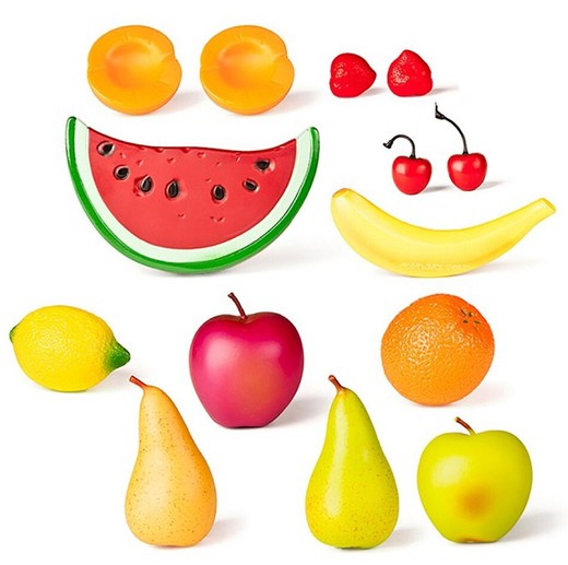 Cesta frutas 15 piezas