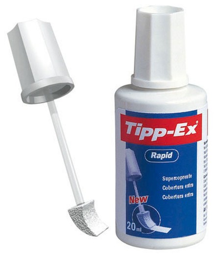 Corrector líquido TIPP-EX Rapid esponja 20 ml.