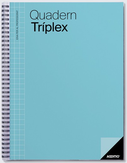 Cuaderno Tríplex ADDITIO (CATALÁN)