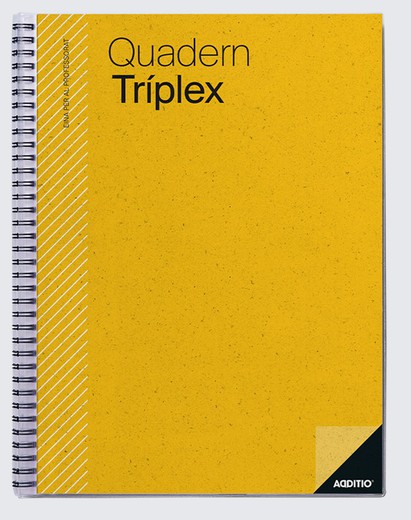 Cuaderno Tríplex ADDITIO (CATALÁN)