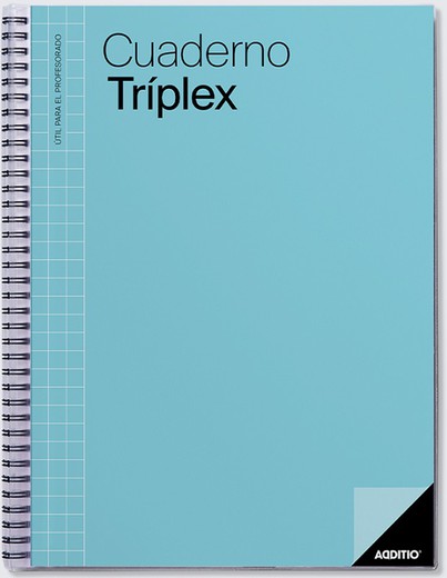 Cuaderno Tríplex ADDITIO (CASTELLANO)