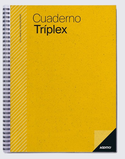 Cuaderno Tríplex ADDITIO (CASTELLANO)