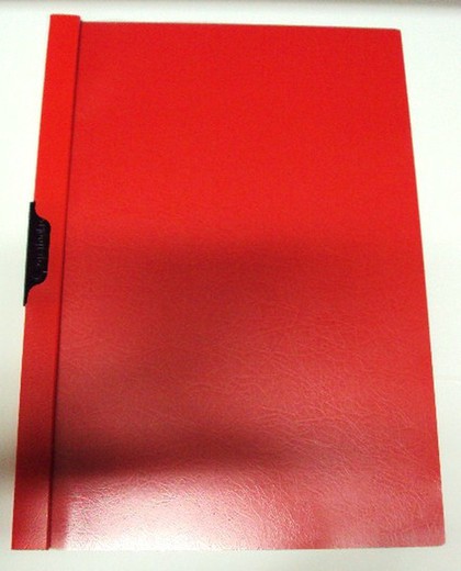 Dossier Clip-Files 3mm. A4 30 hojas, Rojo