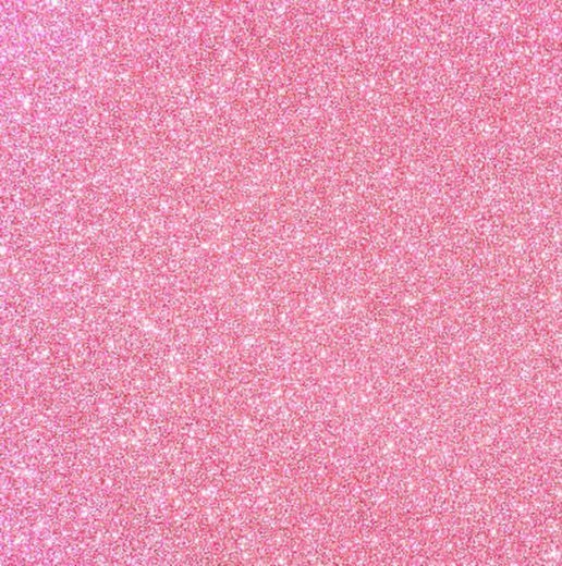 Goma Eva purpurina 400 mm x 600 mm rosa