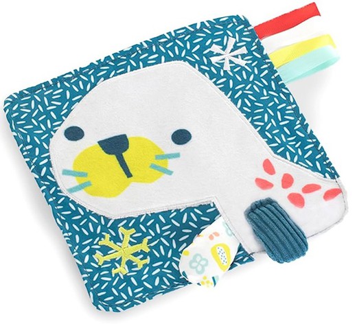 Juguete de papel crujiente para bebés: león marino