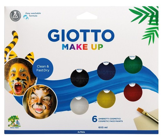 Maquillatge amb crema GIOTTO Make Up Classic colours 6 und. 5 ml