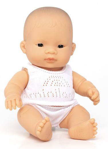 Muñeca niña Asiática 21 cm.