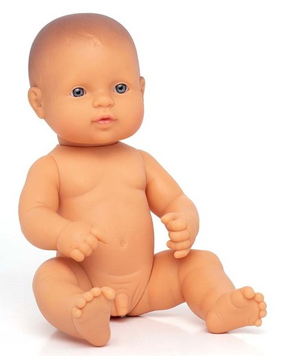 Muñeco bebé niño Caucásico 32 cm.