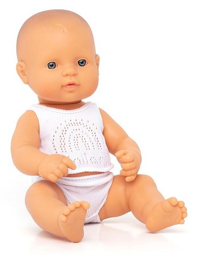 Muñeca niña caucásica 32 cm.