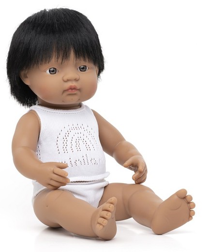 Muñeco niño latinoamericano 38 cm.