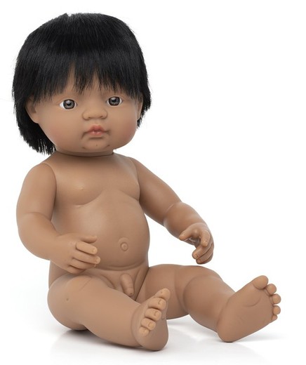 Muñeco niño latinoamericano 38 cm.