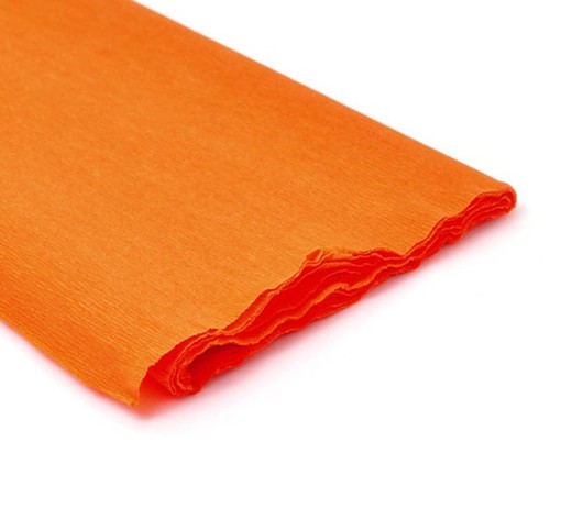 Paper crespó 50x2,5 m, Taronja