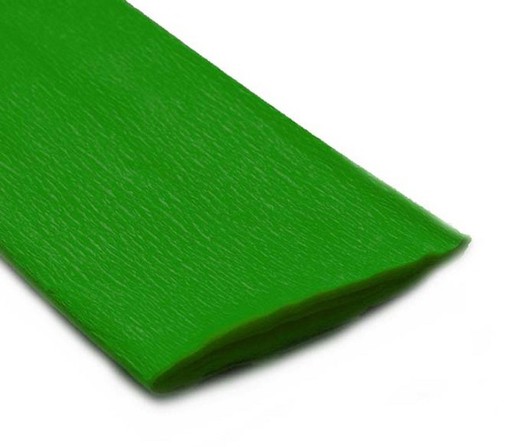 Papel crespón 50x2,5 m, Verde Medio