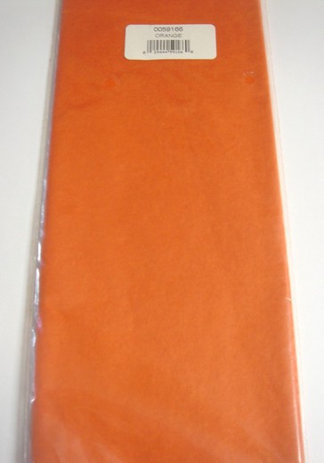 Paper seda utilitzat amb aigua, taronja ÚLTIMES EXISTÈNCIES!!