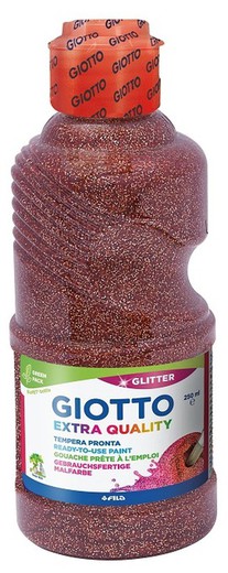 Pintura Glitter GIOTTO Extra Quality Bronce 250 ml