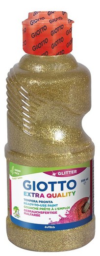 Pintura Glitter GIOTTO Extra Quality Or 250 ml
