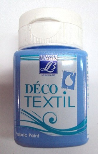 Pintura textil 50 ml. mar egeo (azul claro) ¡¡ÚLTIMAS EXISTENCIAS!!