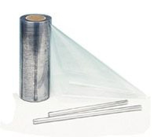 Plàstic transparent flexible NO adhesiu (100 m.x 0,46 cm.)