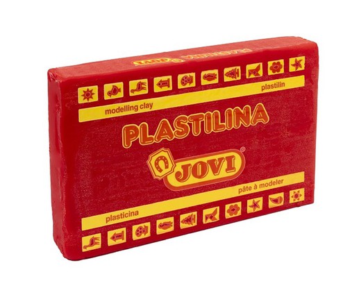 Plastilina JOVI 350 gr. Rojo