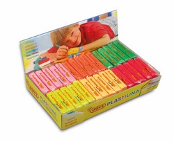 Plastilina JOVI bandeja 6 pastillas 50 g colores PASTEL — latiendadelmaestro