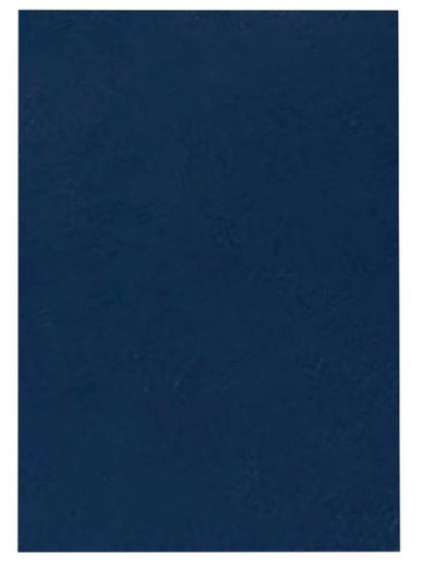 Portada Opaco carton 750 gr. Azul A4, 50 unid.