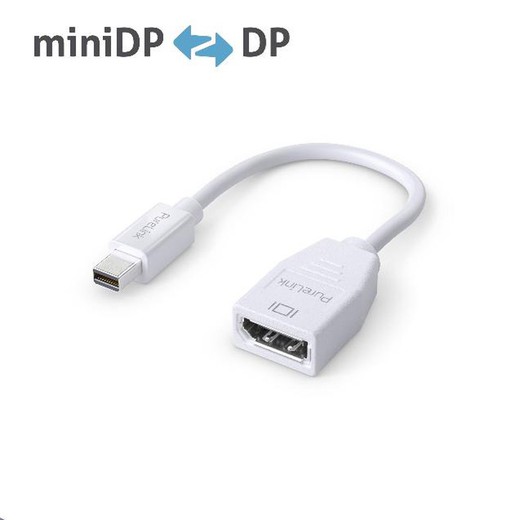 Purelink Adaptador Mini Dp A Hdmi 4K 0.10Cm