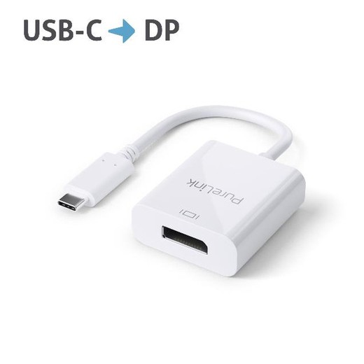 Purelink Adaptador Usb-C A Dp 4K60 Blanco 0.10M