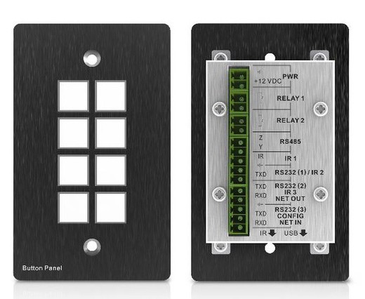 BOTONERA DE CONTROL 8 BOTONS PURELINK RS485, IR, RS232