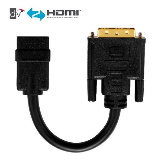 Purelink Cable Adaptador Dvi A Hdmi 2K