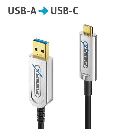 Purelink Cable Fibra Usb-A A Usb-C 2.0 7.5M