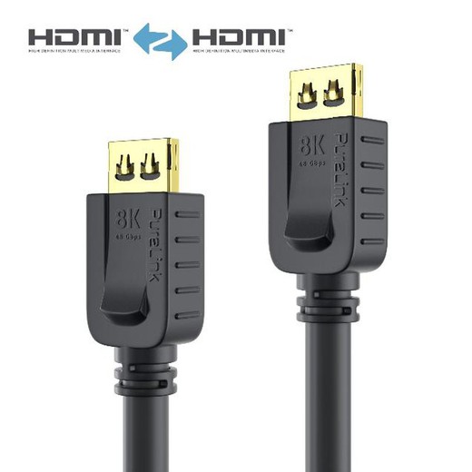 Purelink Cable Hdmi 8K 48Gbps Secure Lock 0.5M