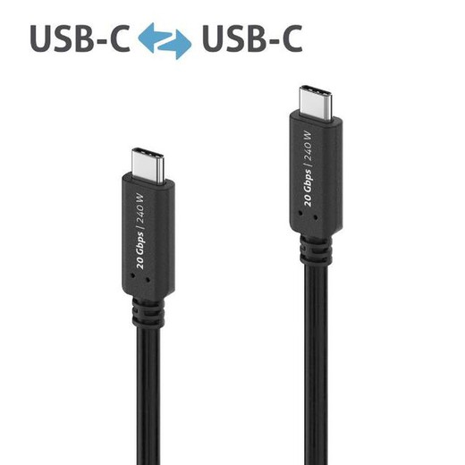 Purelink Cable Usb-C A Usb-C Usb 4 20Gbps 240W 1M