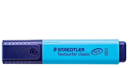Rotulador fluorescente Staedtler TEXTSURFER 364-3 Azul