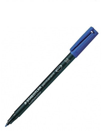 Rotulador perm. 317-3 Azul STAEDTLER