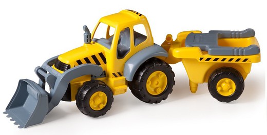 Súper Tractor amb remolc de joguina