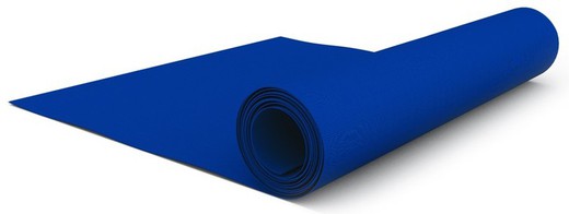 Tela teixit no teixit per a disfresses 81 cm x 25 m Blau Fosc