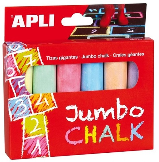 Guixos jumbo colors assortits 6 und.