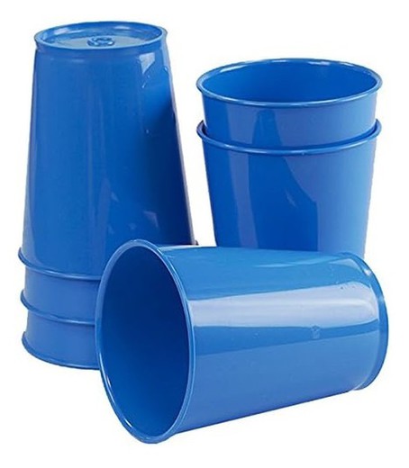 Vaso de ABS: Color Azul