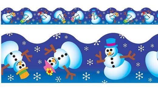 Bordes de ondas NAVIDAD