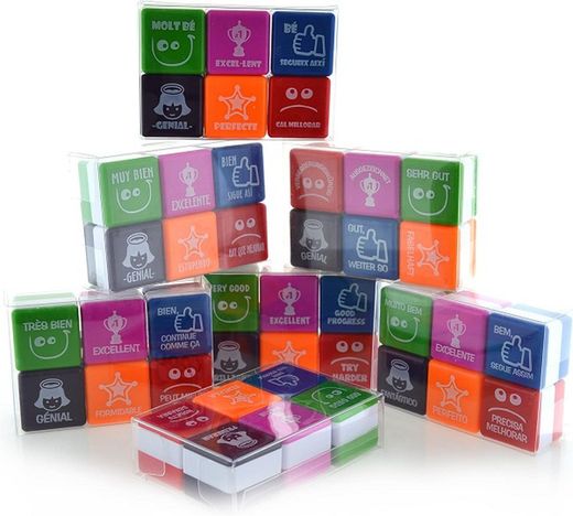 Sellos y etiquetas motivacionales