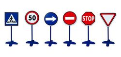 Señales de tráfico: Con Poste